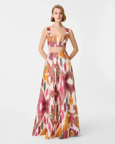 Emporio Sirenuse Dalia Top in Watercolor Ikat | Thumbnail 8 Emporio Sirenuse Dalia Top in Watercolor Ikat | Thumbnail 8