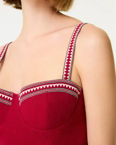 Emporio Sirenuse Elettra Top with Ballerina Embroidery | Thumbnail 6 Emporio Sirenuse Elettra Top with Ballerina Embroidery | Thumbnail 6