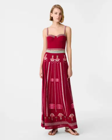Emporio Sirenuse Elettra Top with Ballerina Embroidery | Thumbnail 3 Emporio Sirenuse Elettra Top with Ballerina Embroidery | Thumbnail 3