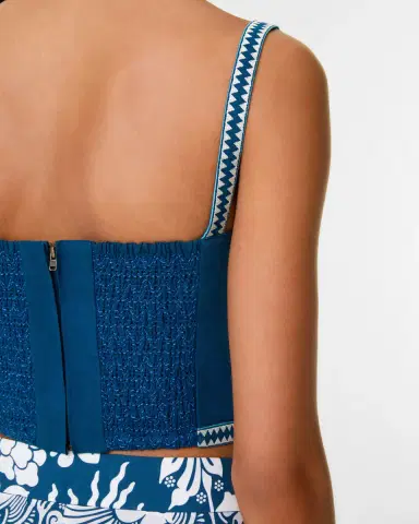 Emporio Sirenuse Elettra Top with Ballerina Embroidery | Thumbnail 10 Emporio Sirenuse Elettra Top with Ballerina Embroidery | Thumbnail 10