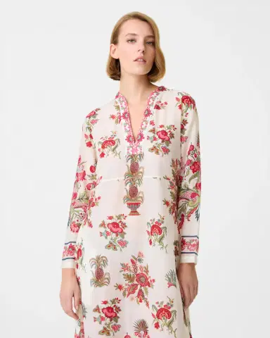 Emporio Sirenuse Giada Caftan in Chintz Print | Thumbnail 8 Emporio Sirenuse Giada Caftan in Chintz Print | Thumbnail 8