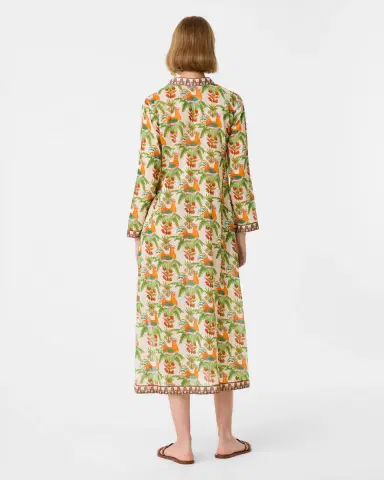 Emporio Sirenuse Giada Caftan in Midsummer Print | Thumbnail 4 Emporio Sirenuse Giada Caftan in Midsummer Print | Thumbnail 4