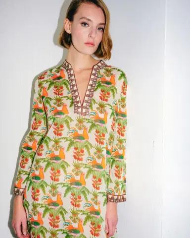 Emporio Sirenuse Giada Caftan in Midsummer Print | Thumbnail 6 Emporio Sirenuse Giada Caftan in Midsummer Print | Thumbnail 6