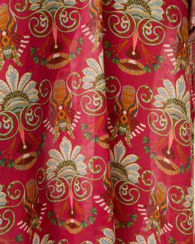 Emporio Sirenuse Giada Caftan in River Valley Print | Thumbnail 4