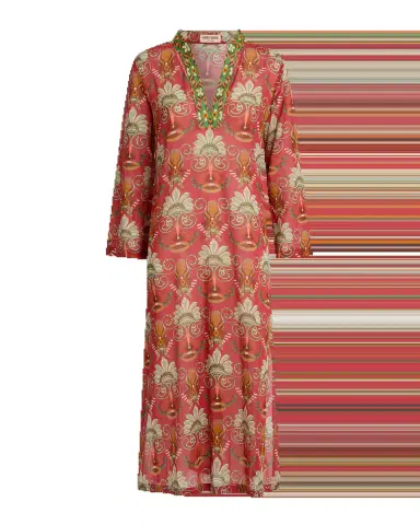 Emporio Sirenuse Giada Caftan in River Valley Print | Thumbnail 5