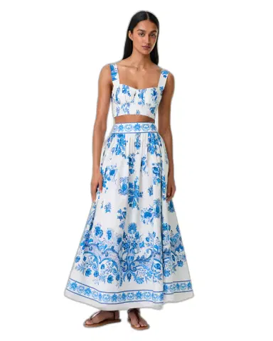 Emporio Sirenuse Ombretta Skirt in Chintz Print | Thumbnail 1 Emporio Sirenuse Ombretta Skirt in Chintz Print | Thumbnail 1
