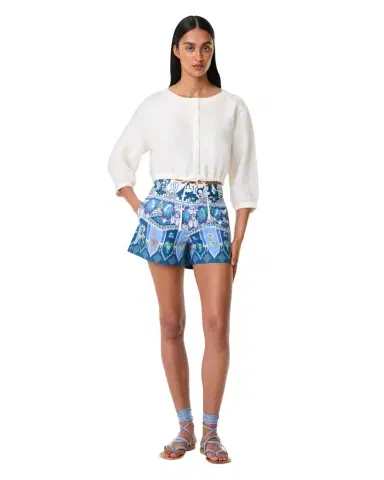 Emporio Sirenuse Shorts in Eastern Dream Print | Thumbnail 1 Emporio Sirenuse Shorts in Eastern Dream Print | Thumbnail 1