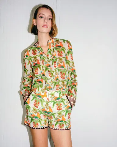 Emporio Sirenuse Shorts in Midsummer Print | Thumbnail 5