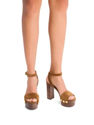 Gianvito Rossi Ardèa Suede Platform Sandals | Thumbnail 2