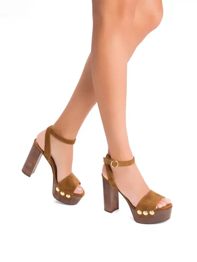 Ardèa Suede Platform Sandals