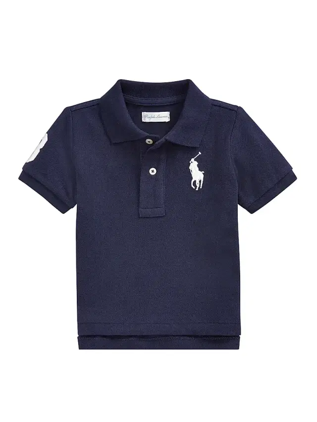Polo Ralph Lauren Baby Boy's Knit Polo - French Navy 9 Months