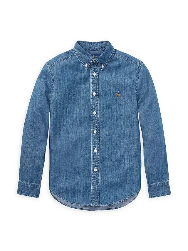 Polo Ralph Lauren Little Boy's & Boy's Chambray Shirt - Dark Blue