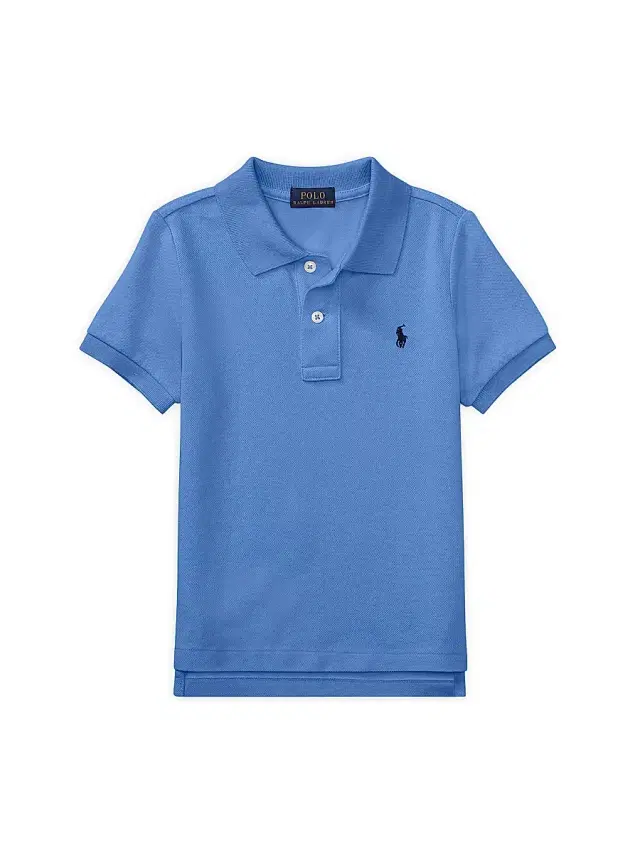 Polo Ralph Lauren Little Boy's & Boy's Classic Mesh Knit Polo - Blue