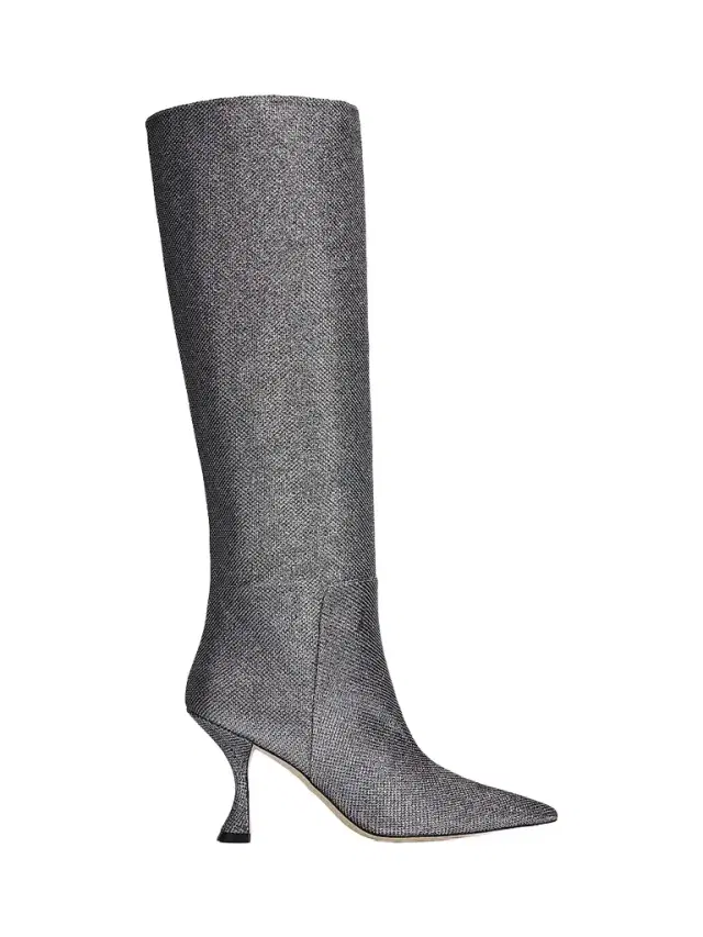 Women's Xcurve 85MM Slouch Boots - Gunmetal