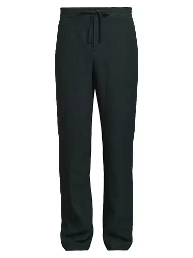 Vince Men's Lightweight Hemp Pants - Seaweed | Thumbnail 1 Vince Men's Lightweight Hemp Pants - Seaweed | Thumbnail 1