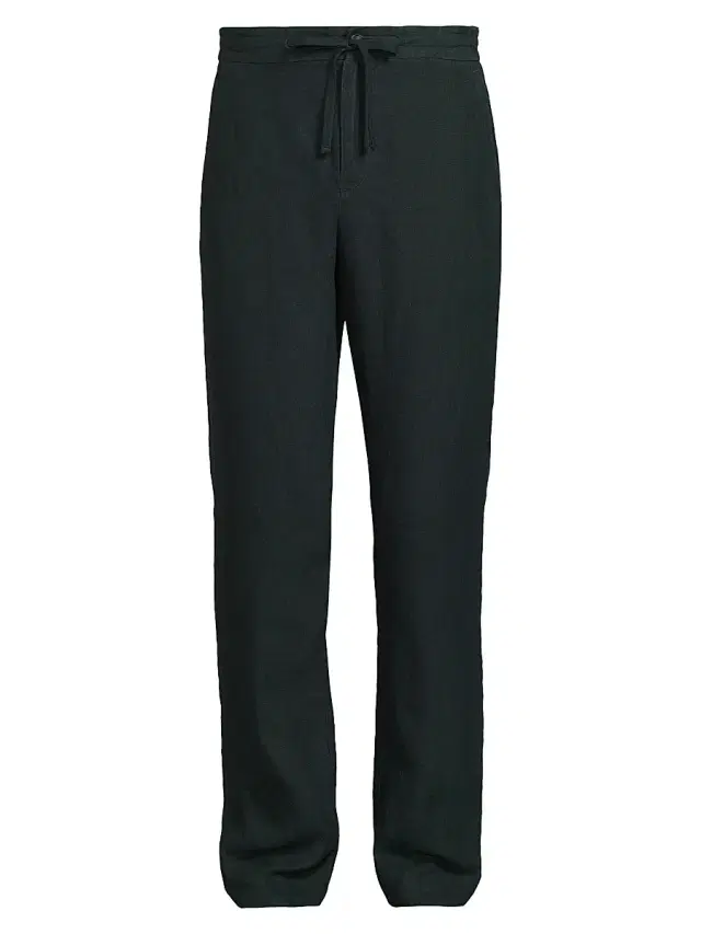 Vince Men's Lightweight Hemp Pants - Seaweed