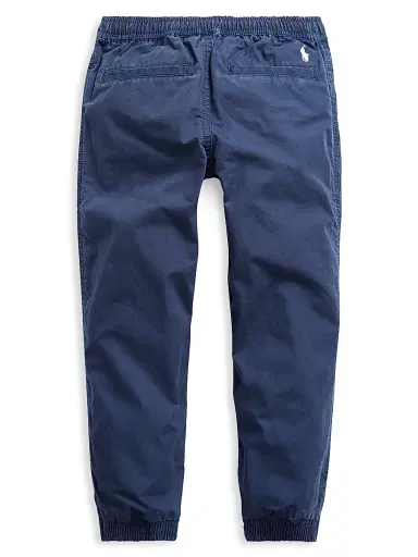 Polo Ralph Lauren Little Boy's Cotton Poplin Jogger Pants - Black | Thumbnail 3 Polo Ralph Lauren Little Boy's Cotton Poplin Jogger Pants - Black | Thumbnail 3