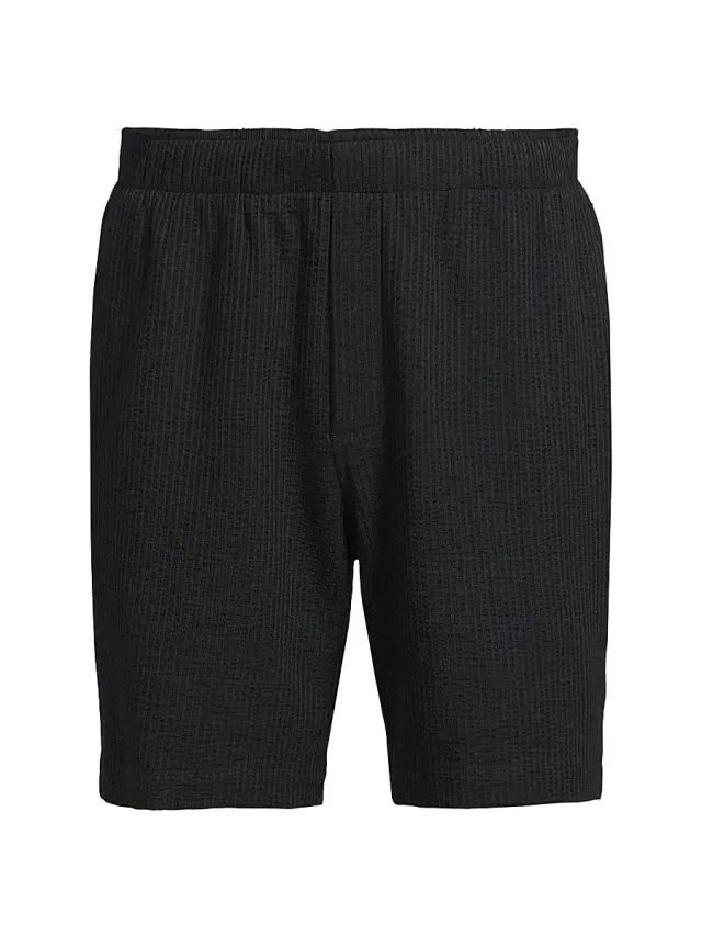 Vince Men's Striped Seersucker Knit Shorts - Coastal