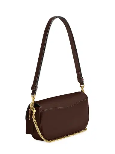 COACH Women's Brook Leather Chain Shoulder Bag - Maple | Thumbnail 6