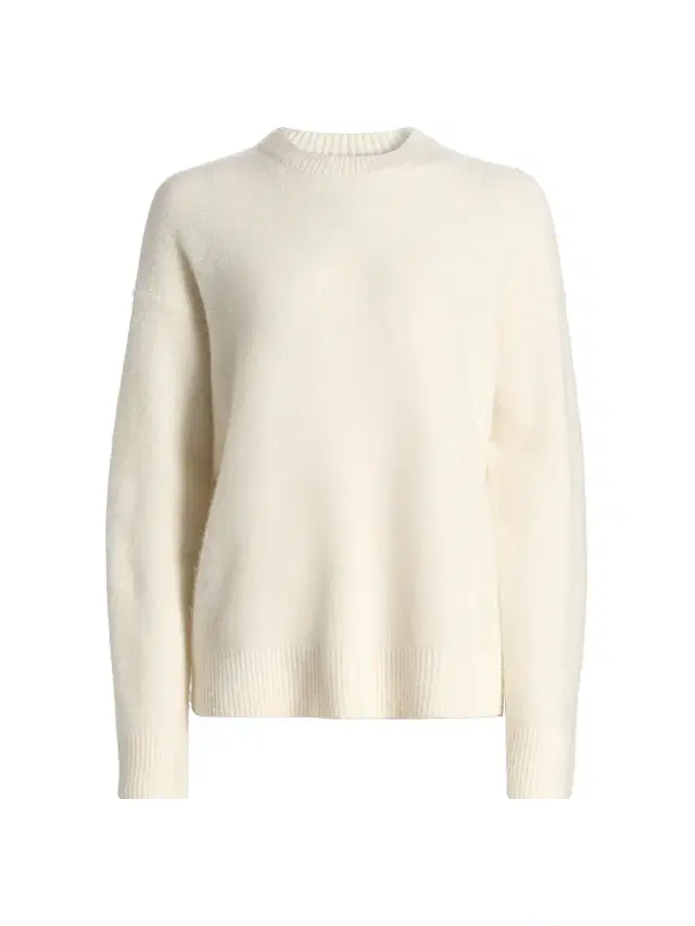 Vince Women's Boiled Cashmere Crewneck Sweater - Off White