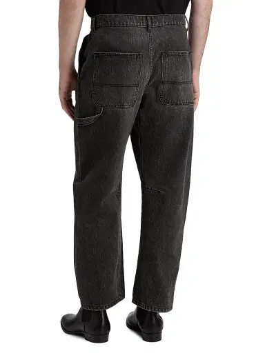 Nili Lotan Men's Carpenter Faded Jeans - Stone Black Wash - Size 36 | Thumbnail 5 Nili Lotan Men's Carpenter Faded Jeans - Stone Black Wash - Size 36 | Thumbnail 5