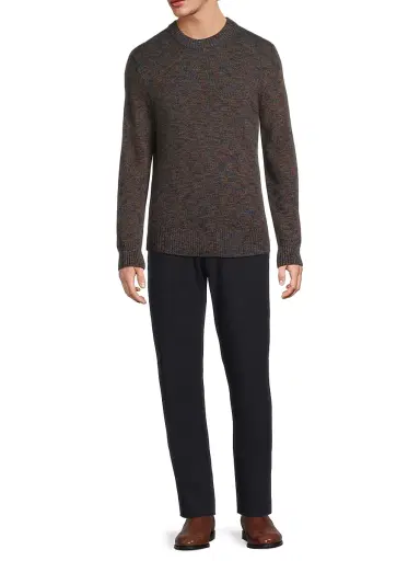 Vince Men's Alpaca-Blend Crewneck Sweater - Coastal Combo | Thumbnail 2