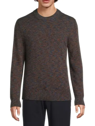 Vince Men's Alpaca-Blend Crewneck Sweater - Coastal Combo | Thumbnail 3