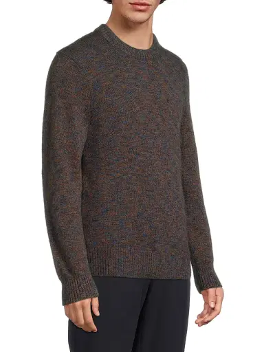 Vince Men's Alpaca-Blend Crewneck Sweater - Coastal Combo | Thumbnail 4