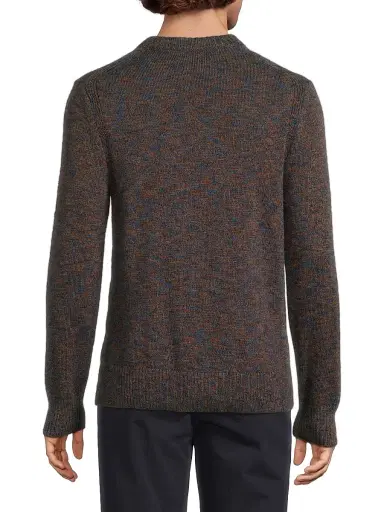 Vince Men's Alpaca-Blend Crewneck Sweater - Coastal Combo | Thumbnail 5