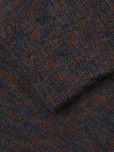 Vince Men's Alpaca-Blend Crewneck Sweater - Coastal Combo | Thumbnail 6