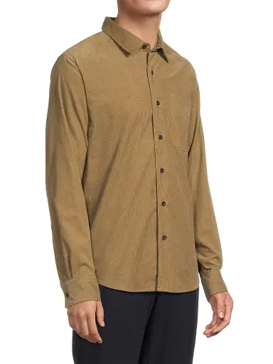 Vince Men's Cotton Corduroy Shirt - Teton | Thumbnail 4