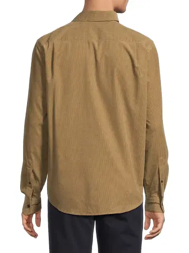 Vince Men's Cotton Corduroy Shirt - Teton | Thumbnail 5