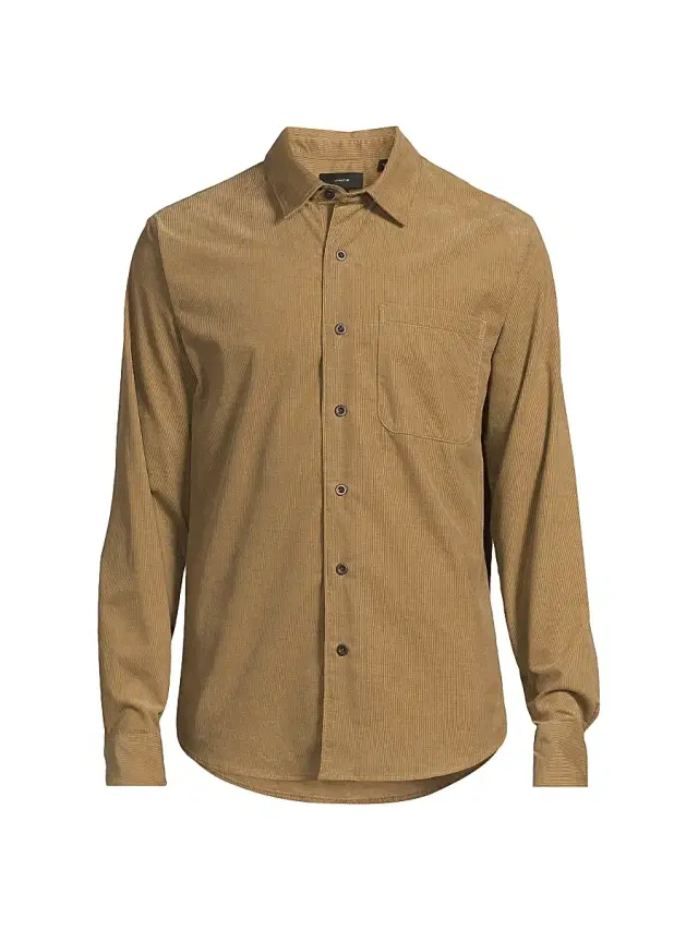 Vince Men's Cotton Corduroy Shirt - Teton