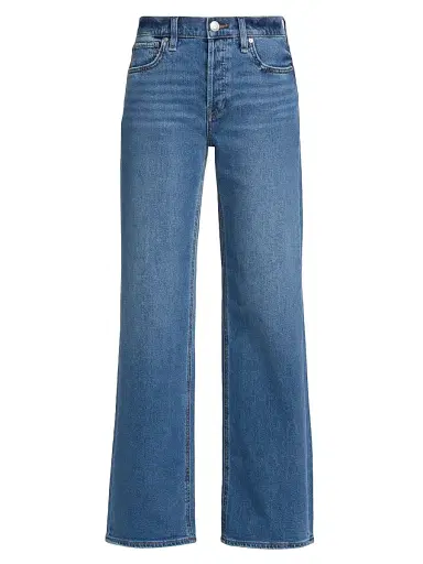 Hudson Jeans Women's Rosie Stretch-Denim Wide-Leg Jeans | Thumbnail 1