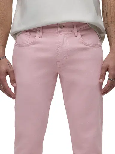 Hudson Jeans Men's Blake Slim-Straight Jeans - Pale Mauve | Thumbnail 5 Hudson Jeans Men's Blake Slim-Straight Jeans - Pale Mauve | Thumbnail 5