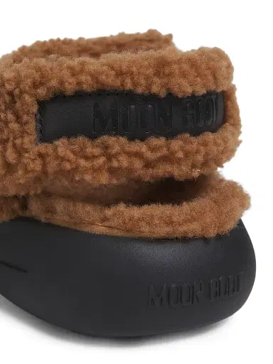 Moon Boot Women's  Shearling Sandals - Cognac | Thumbnail 5