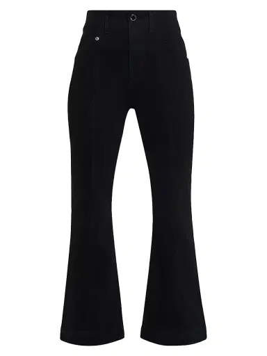 Veronica Beard Women's Carson High-Rise Cropped Regular-Fit Jeans | Thumbnail 1