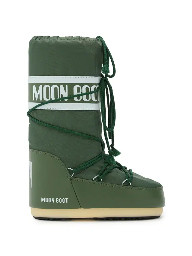 Moon Boot Little Kid's Icon Padded Nylon Boots - Forest Green 10.5 (Child)