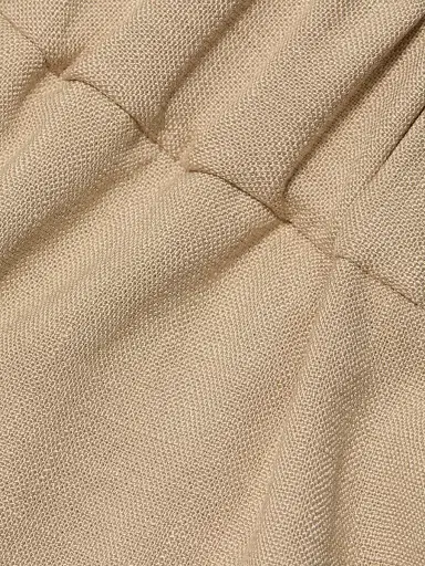 Veronica Beard Women's Marbeau Pleated Shorts - Stone Khaki - Size 12 | Thumbnail 7