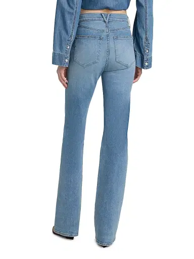 Veronica Beard Women's Crosbie High-Rise Wide-Leg Jeans | Thumbnail 5 Veronica Beard Women's Crosbie High-Rise Wide-Leg Jeans | Thumbnail 5