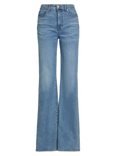 Veronica Beard Women's Crosbie High-Rise Wide-Leg Jeans | Thumbnail 1 Veronica Beard Women's Crosbie High-Rise Wide-Leg Jeans | Thumbnail 1