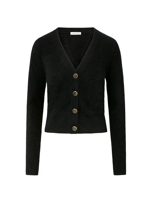 Women's Solene Cashmere Classic-Fit Cardigan - Black