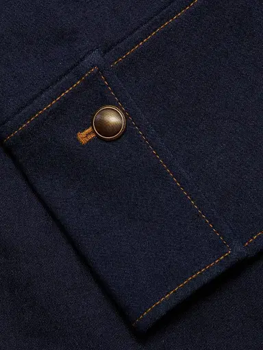 Veronica Beard Women's Raymond Denim Minidress - Midnight Wash | Thumbnail 7