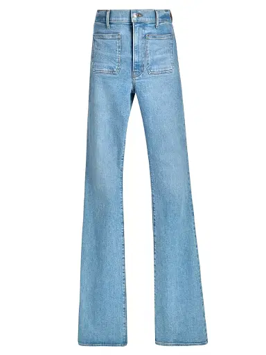 Veronica Beard Women's Beverly High-Rise Skinny Flare Jeans | Thumbnail 1 Veronica Beard Women's Beverly High-Rise Skinny Flare Jeans | Thumbnail 1