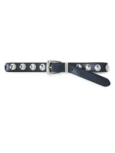 Veronica Beard Women's Arch Studded Leather Belt | Thumbnail 1