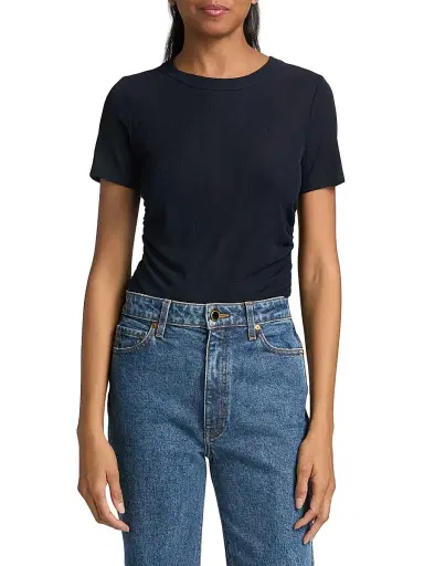 Veronica Beard Women's Remus Slub T-Shirt | Thumbnail 3