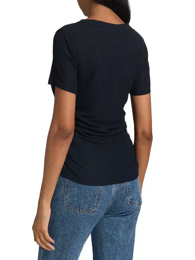 Veronica Beard Women's Remus Slub T-Shirt | Thumbnail 5