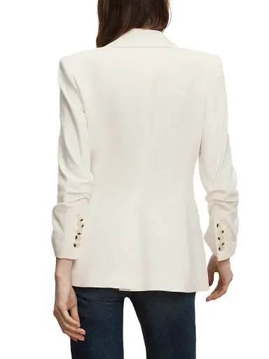 Veronica Beard Women's Battista Dickey Jacket - Dove - Size 00 | Thumbnail 4
