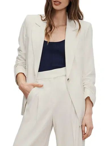 Veronica Beard Women's Battista Dickey Jacket - Dove - Size 00 | Thumbnail 5