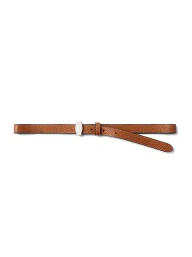 Veronica Beard Women's Dash Leather Belt - Hazelwood | Thumbnail 3 Veronica Beard Women's Dash Leather Belt - Hazelwood | Thumbnail 3